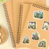 50 шт. Стикеры Мультяшные Цветочные Поля и Домики для DIY Скрапбукинга, Гитары, Сноуборда, Мотоцикла, Чемодана, Питомца