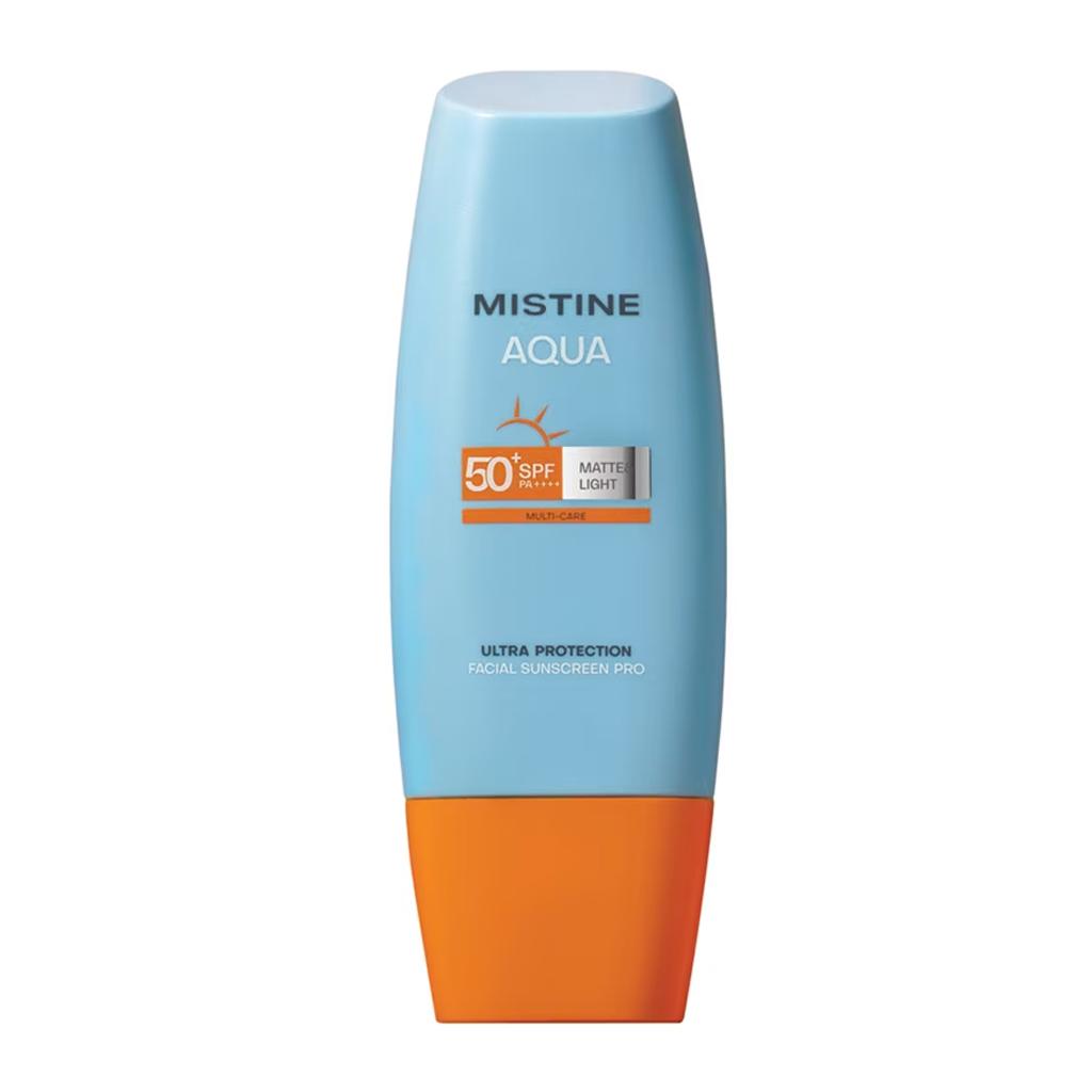 Mistine Aqua Base Ultra Protection Matte Light Facial Sunscreen Pro SPF50 PA++++ 40 мл.