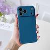 Square Square Liquid Silicone Phone Case for iPhone 17 Air 16 15 14 11 Pro Max Plus 12 13 Mini XR Xs 7/8 SE 16E trataLuxury Camera Protective Cover