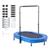56" Trampoline for Kids Foldable Mini Toddler Trampoline Indoor Outdoor
