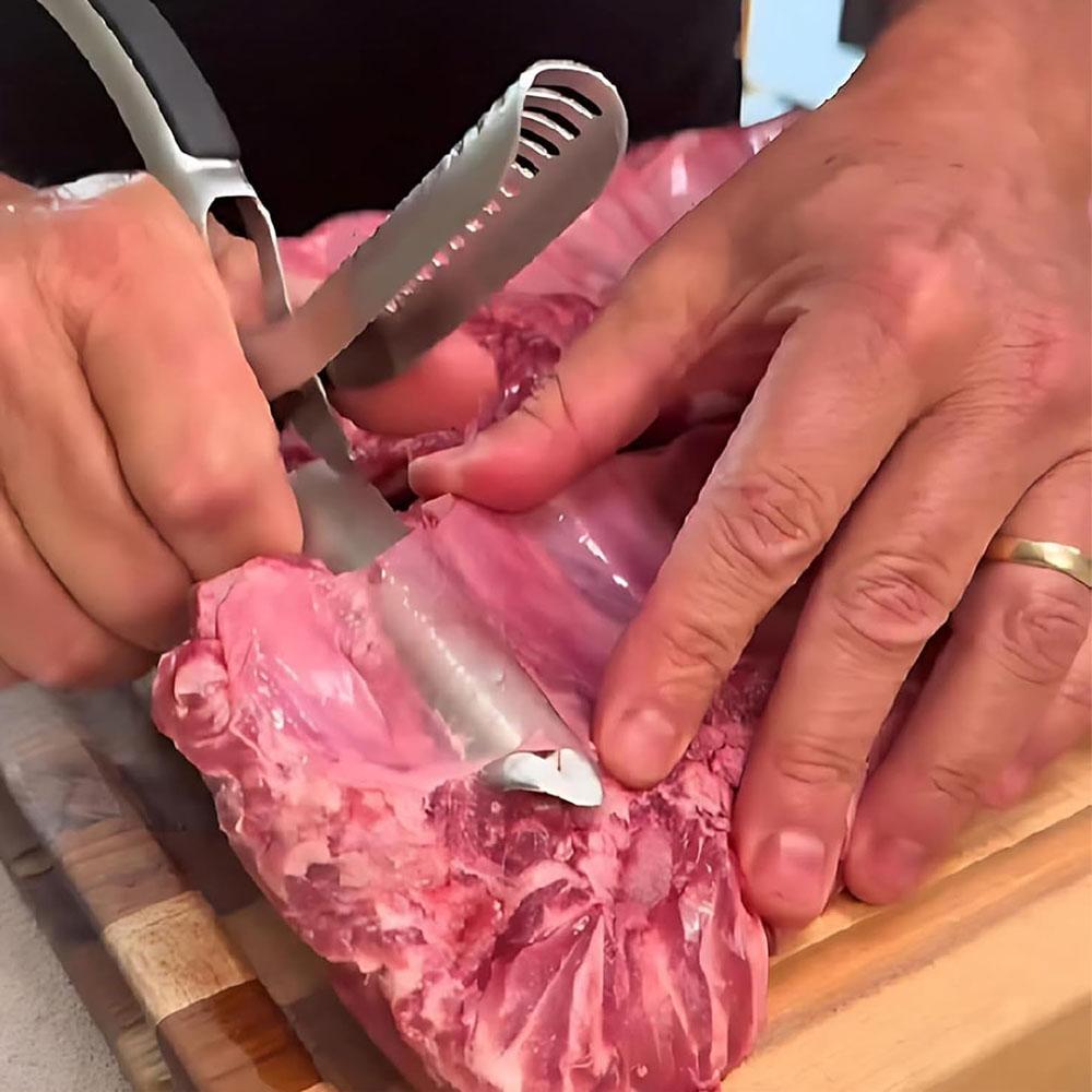 Инструмент для удаления мембраны ребер для легкого удаления мембраны