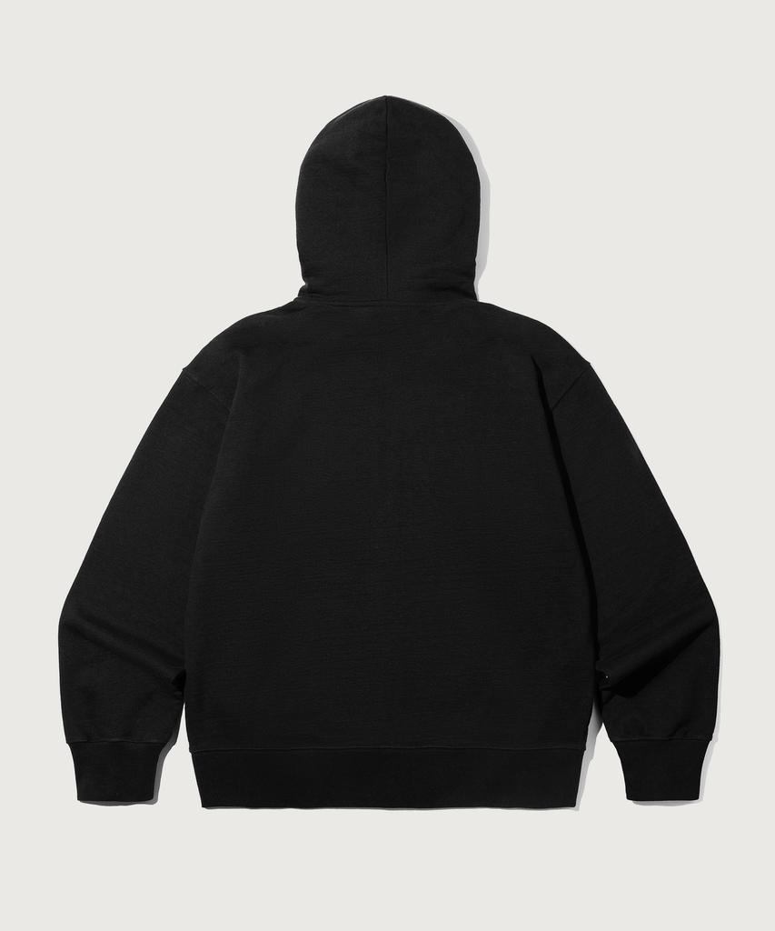 Champion Худи на молнии свободного кроя с логотипом Heritage Черный