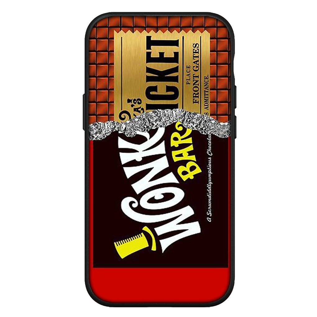 Чехол для iPhone 16 15 Xiaomi Redmi Note 14 13 12 11 Pro Max X 8 16e Samsung Galaxy S25 S24 S23 Moto OPPO Huawei Alpen Wonka Chocolate Wonka bar