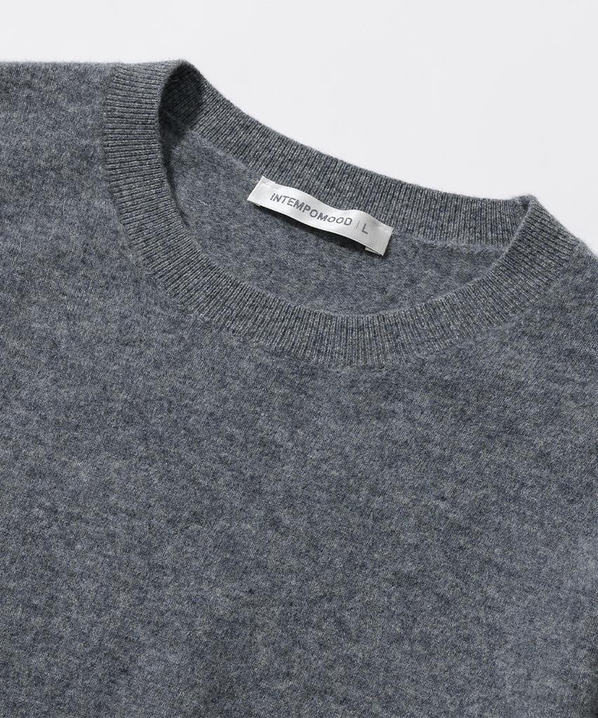 INTEMPOMOOD Boiled Wool Pullover: 7 Colors