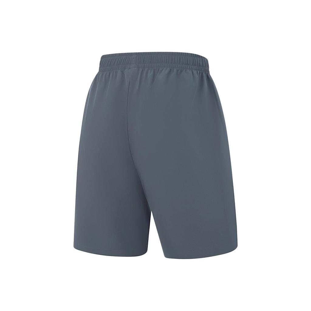 Li-Ning Fitness Series Casual Simple Solid Color Elastic Quick-Dry Comfortable Versatile Sports Shorts Men Shorts AKSV111-22