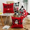 Скандинавская простая наволочка в рождественском стиле Мягкая и удобная диванная подушка Наволочка для спальни и гостиной