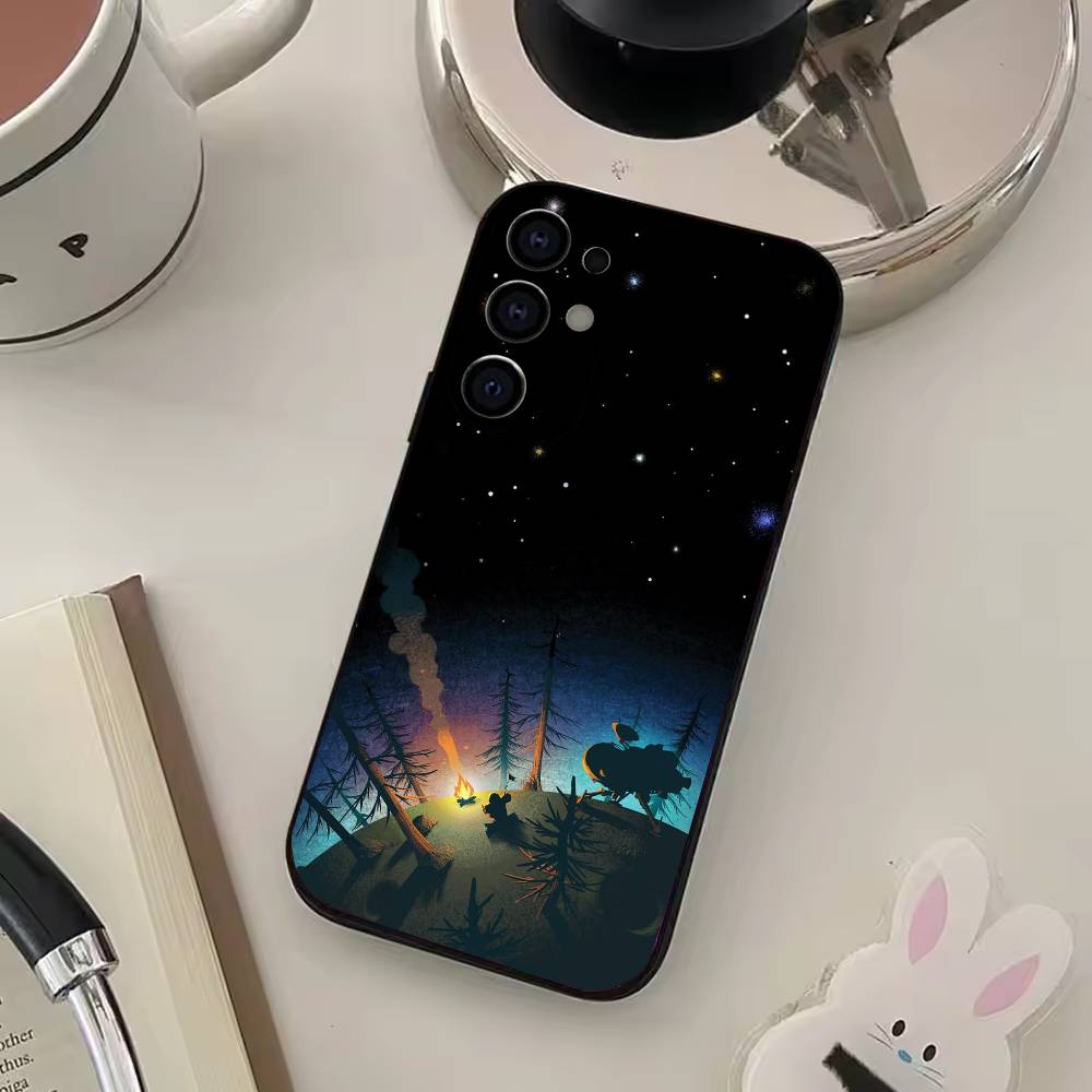 Игровой чехол для телефона O-Outer W-Wilds для Samsung S25, S24, S21, S22, S23, S30, Ultra, S20, Plus, Мягкий силиконовый черный чехол