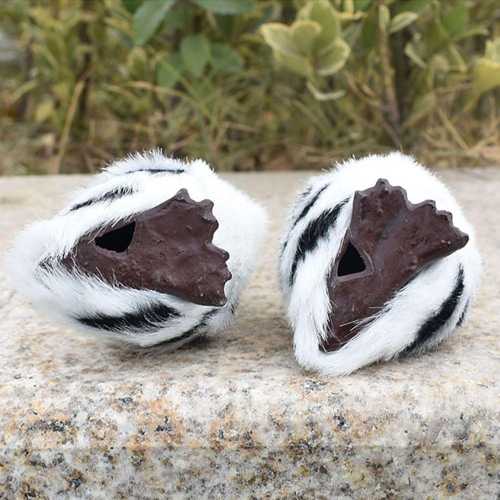 Simulation Fur Simulation Owl Plush Christmas Tree Hanging Plush Animal Ornament Christmas Gifts