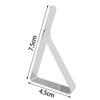 4-12pcs Stainless Steel Tablecloth Clamps Table Cloth Clips Holder for Party Wedding Promenade Picnic Table Cover Clamps Decor