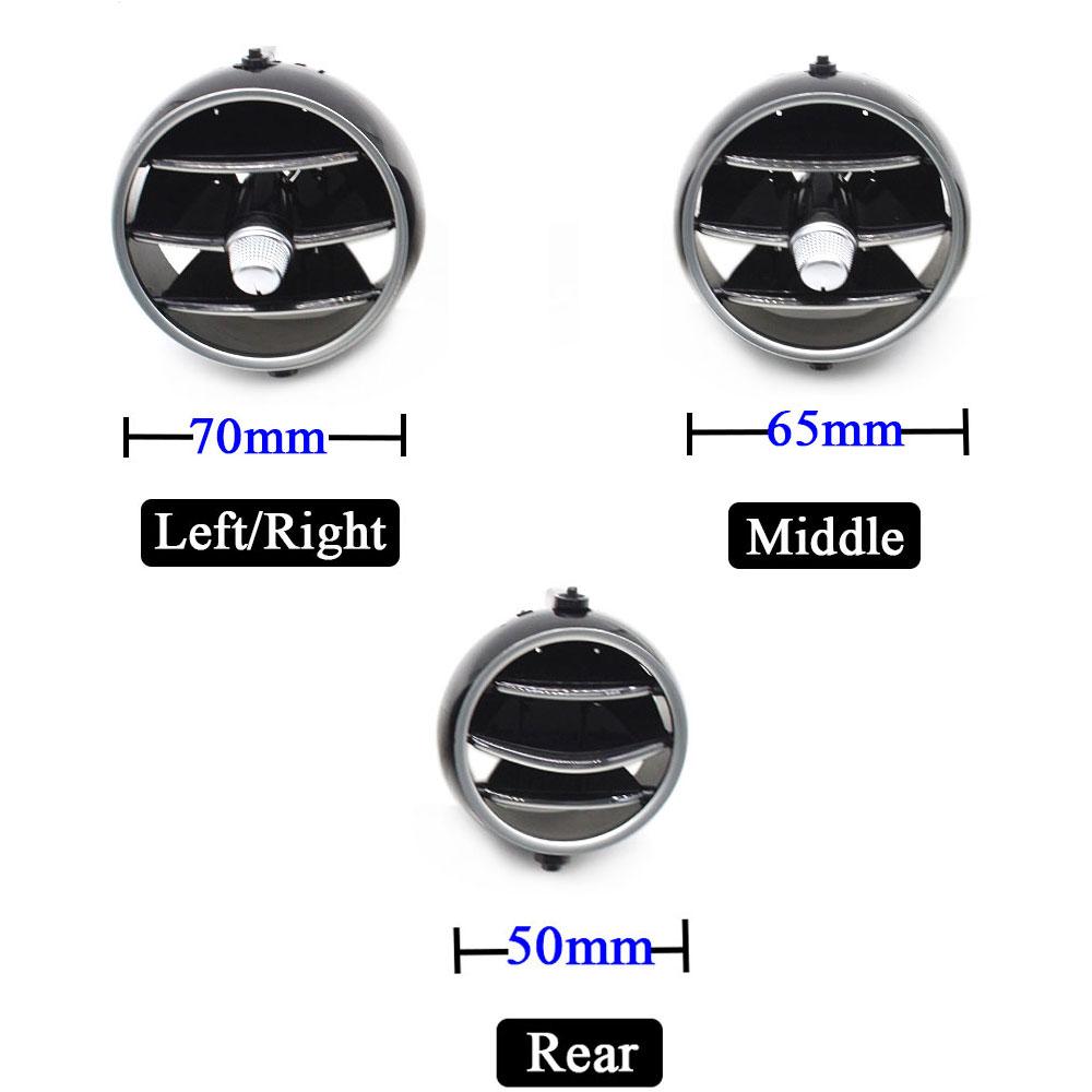 Внутренняя левая и правая задняя передняя решетка кондиционера переменного тока для Mercedes Benz C Class W205 GLC W253 2015-