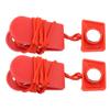 2Pcs Treadmill Magnetic Safety Switch Treadmill Universal Safety Key Treadmill Magnetic Lock