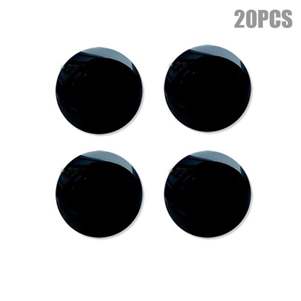 20pcs Universal Protector for Auto Modification Keyhole Stickers Car Lock Stickers Trim Cover