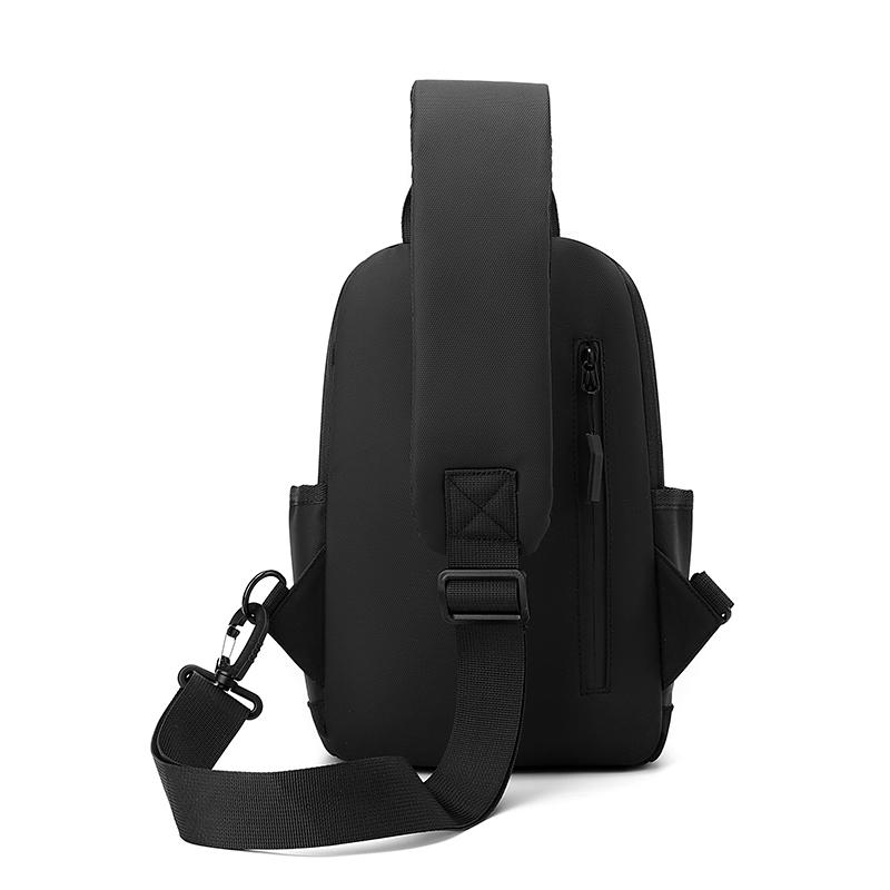 Нагрудная сумка мужская большая вместительная сумка через плечо для поездок на работу