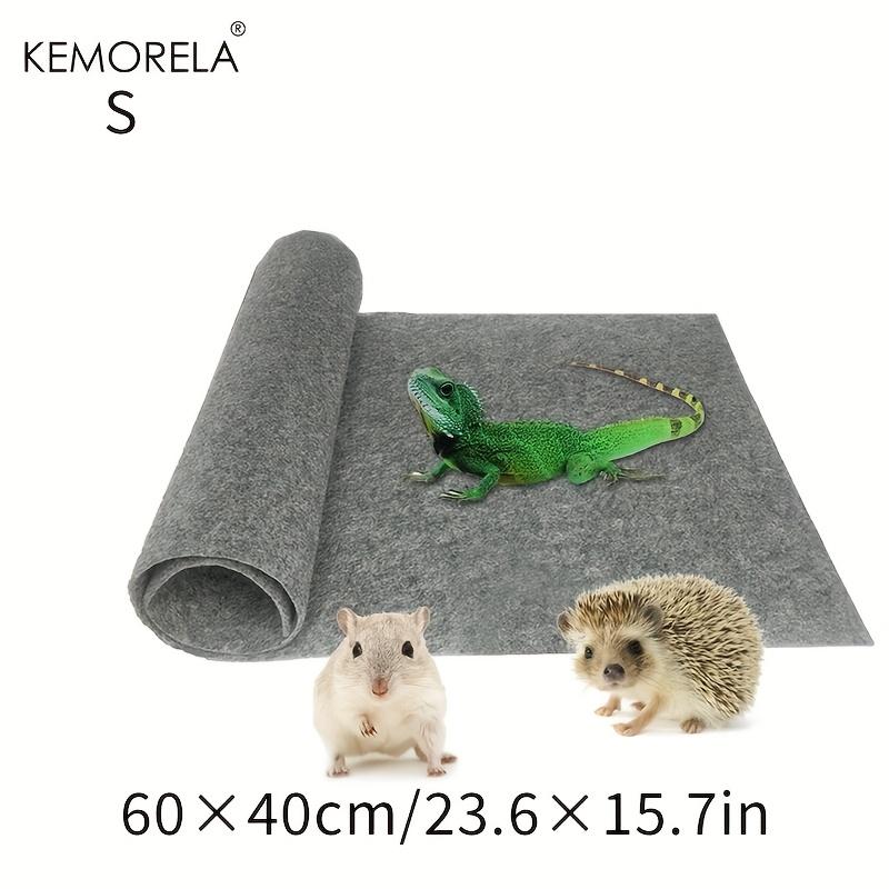 KEMORELA Коврик для рептилий Мягкий коврик-подстилка для аквариума, ящерицы, черепахи, змеи, бородатой ящерицы - Впитывающий влагу Уход за питомцем