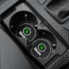 bqfhy4 1/2pcs Non-slip Car Water Cup Pad Diamond Bottle Holder Coaster For Skoda Octavia MK2 MK3 2 3 A7 Fabia Karoq Kodiaq Rapid