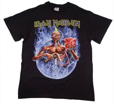 Футболка унисекс Iron Maiden Seventh Son Vintage Delta Eddie