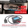 Автомобильный зарядный кабель ACC Power USB Female Socket Кабель для зарядки OBD Cable Parking Monitoring OBD Hardwire Kit