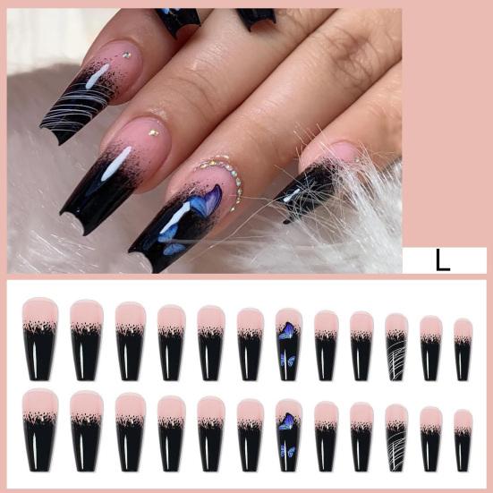 Fake Nails Stunning Visual Effect No Odor Extend Nail