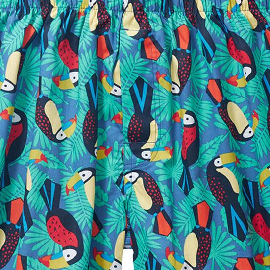 Мужские боксеры с эластичной резинкой на талии и принтом, свободные бесшовные, быстросохнущие, впитывающие влагу, тонкие домашние шорты больших размеров, шорты для сна, летние трусы