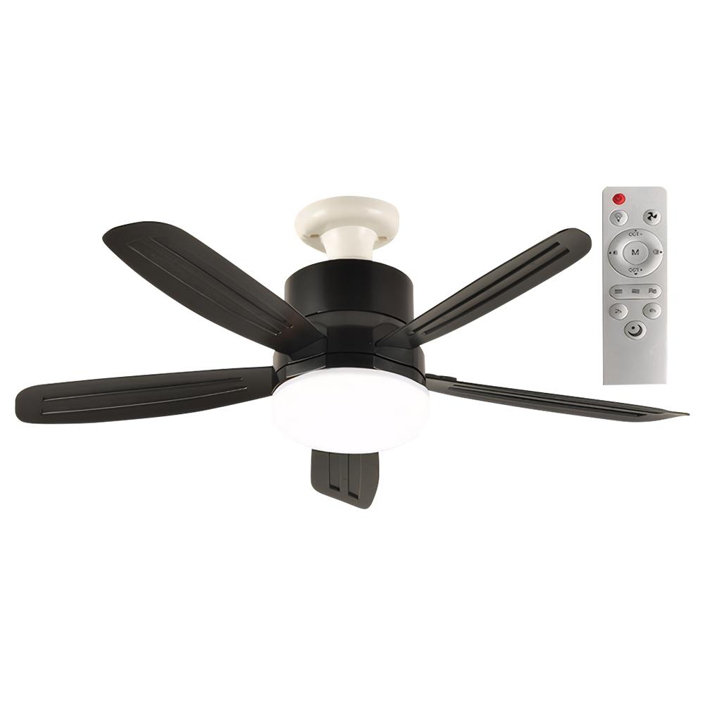 Бесшумный потолочный вентилятор со светодиодным фонарем, патрон E27, электрический беспроводной вентилятор, современный умный прохладный вентилятор для столовой, спальни, гостиной