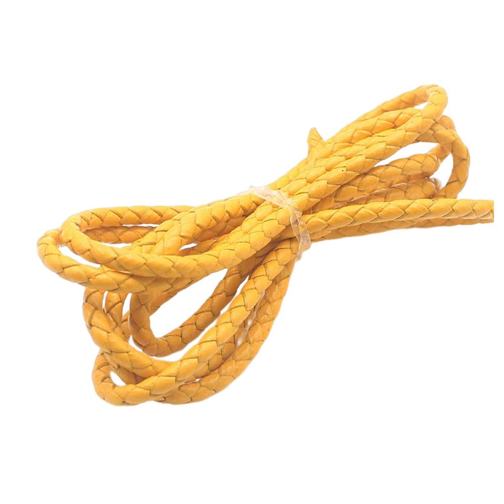 Кожаный плетеный шнурок браслет браслет ювелирные изделия DIY изготовление веревка шнурок самодельные поделки искусство фурнитура для замены