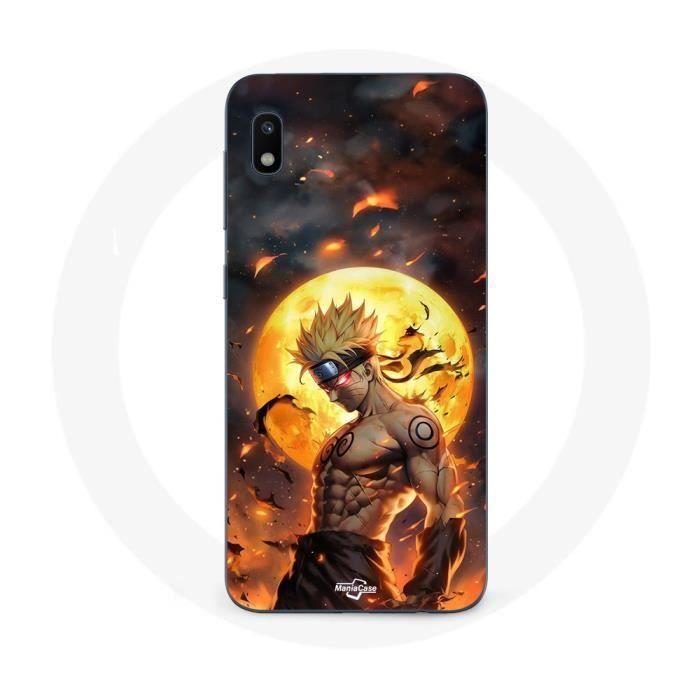 Coque Maniacase pour Samsung Galaxy A10 dark naruto lune 3D