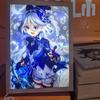 Genshin Impact Световая картина Фигурка Фурины Ночник