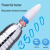 Портативная USB дрель для ногтей 35000 об/мин с дисплеем и средством для удаления кутикулы