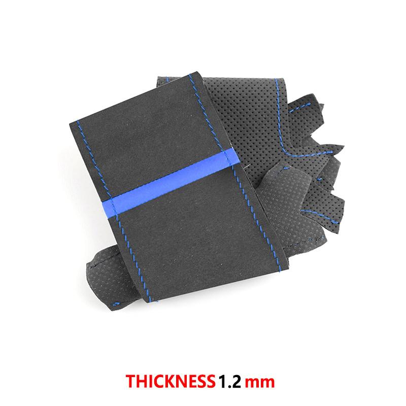 Автомобильный замшевый чехол на руль для BMW M Sport F10 F11 F12 F13 F20 F22 F30 F31 F32 F34 F36 F48 F39 F25 F26 F15