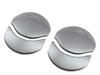 BRIGHTZ Finish Stainless Steel Plated Air Conditioner Louver Covers for Toyota Every DA17V Compatible with Toyota Every Product Ultra-Mirror (4-Piece