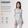 Зимний горнолыжный костюм COPOZZ: Быстросохнущий, теплый, дышащий компрессионный базовый слой для мужчин и женщин.