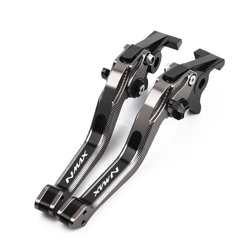 Мотоциклетный 5D Рычаг Тормоза и Сцепления ДЛЯ Yamaha NMAX155 NMAX N-MAX N MAX 160/155/125 2015-2026 Алюминиевый CNC Регулируемый Тормозной Рычаг