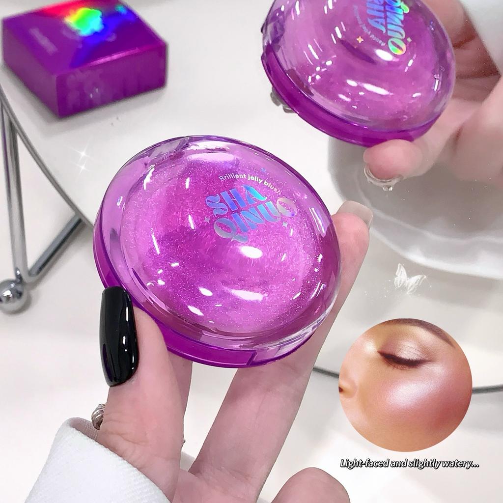 SHAQINUO Блестящие румяна-желе