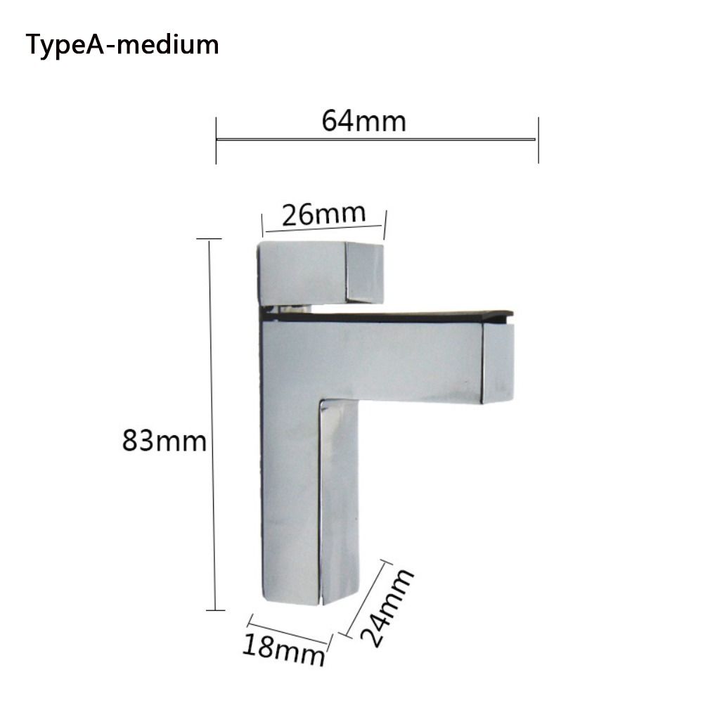 Laminated Bracket Bracket Clip Shelf Clip Shelf Holder Glass Shelves Glass Clamp Glass Clip F Clip