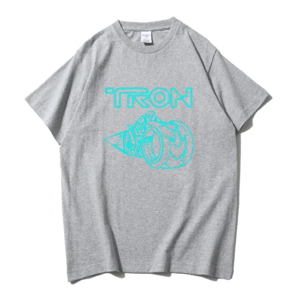 2026 TRON Ares Tshirts Rock Band NINE INCH NAILS T-shirt Cotton Short Sleeve Loose Male Tees Unisex Streetwear Film Graphic Print Top