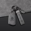 Alloy Leather Car Key Case Full Cover Shell For VW Volkswagen ID.3 ID.4 Golf 8 2022 2023 MK8 Auto Keyless Keychain Accessories zr4