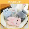 Plush Animal Toy Pack With Whale And Bunny Plushies For Party Decor And Gifts