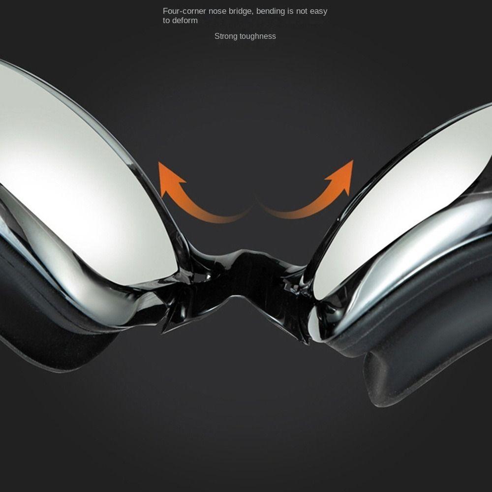 with Nose Clip, and Ear Plugs Silicone Swim Cap Adjustable Diving Eyewear  Water Sports