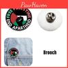 Free Palestine Pin Brooch Decorative And Sturdy Metal Alloy Badge Accessory