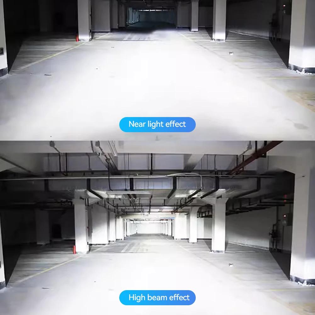 Суперяркие светодиодные лампы H3 H4 H7 4500LM H1 H8 H9 H11 для автомобилей 9005 HB3 9006 HB4 9012 HIR2 для противотуманных фар 6000K Universal