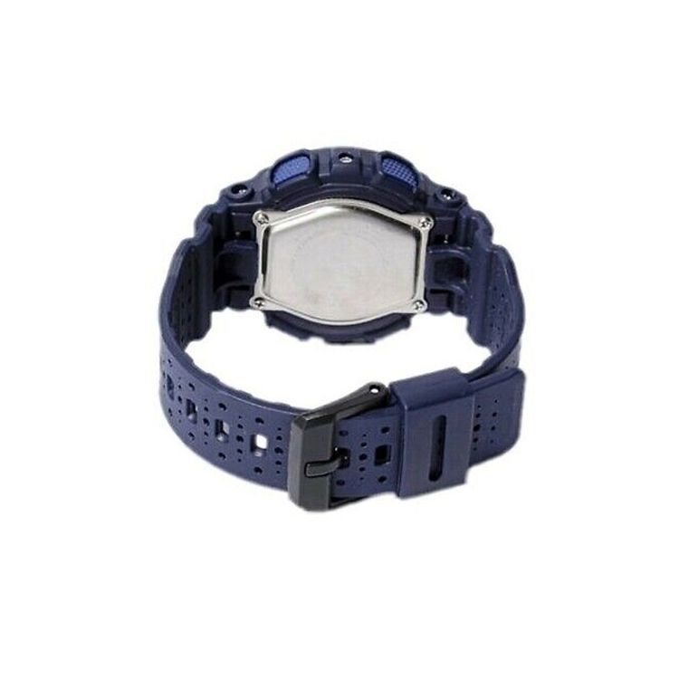 Casio Baby-G Fashion Trend Street Cool High-End Classic Pointer Dual Display Waterproof Shockproof Sports Quartz Watch Women watches Blue BA-110PP-2A