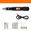 Handheld Mini Electric Grinder Drill Bit Engraving Pen Polishing Machine with 161pcs / 105pcs/16pcs Rotating Tool Accessories DIY Set