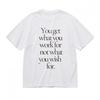 Женская футболка с вдохновляющей цитатой, графический принт, унисекс, белая, 100% хлопок, топы