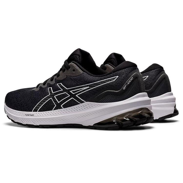 Asics Женские кроссовки GT 1000 11 черно-белые 1012B197-001