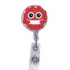 Medical Treatment Retractable Keychain Badge Reel Clip ID Card Badge Holder Doctor Nurse Clip