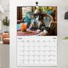 Cat Calendar Funny Cats Hangable Monthly Calendar 2025 Cat Wall Calendar 12 Months Family Planner Calendar Present for Cat Love