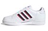 adidas Оригинальные Continental 80 Удобные Устойчивые к истиранию Низкие Детские Кроссовки для скейтбординга Белый Красный Синий Унисекс FX6088