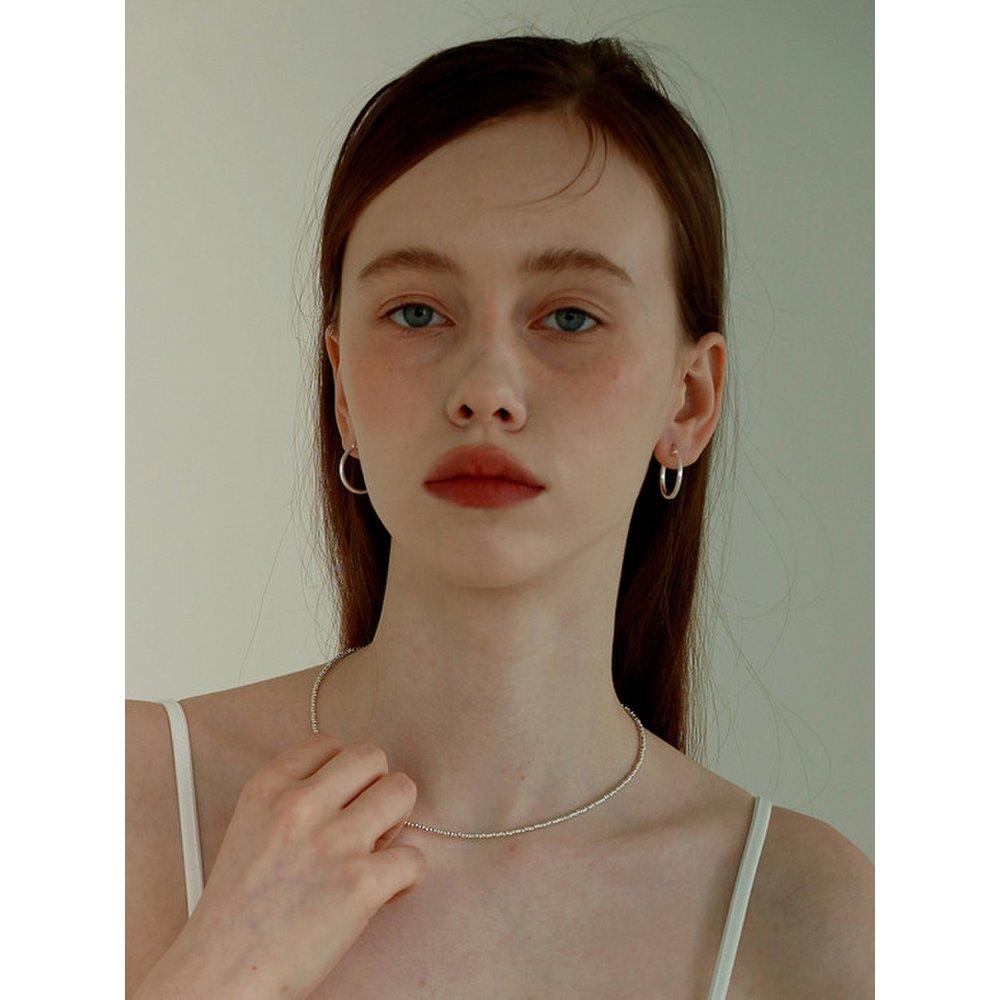 Silver Beads Necklace