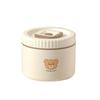 304 Stainless Steel Insulated Portable Lunch Box - Microwaveable Soup & Bento Container for Students and Office Workers