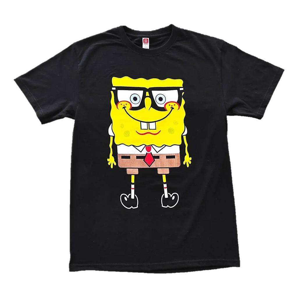 SpongeBob Glasses Retro Graphic Unisex Tee Gift For Fan S-5XL